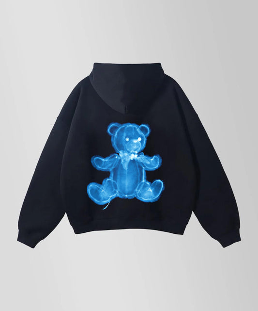 Худи "X-Ray Bear" Небесно-голубого Цвета