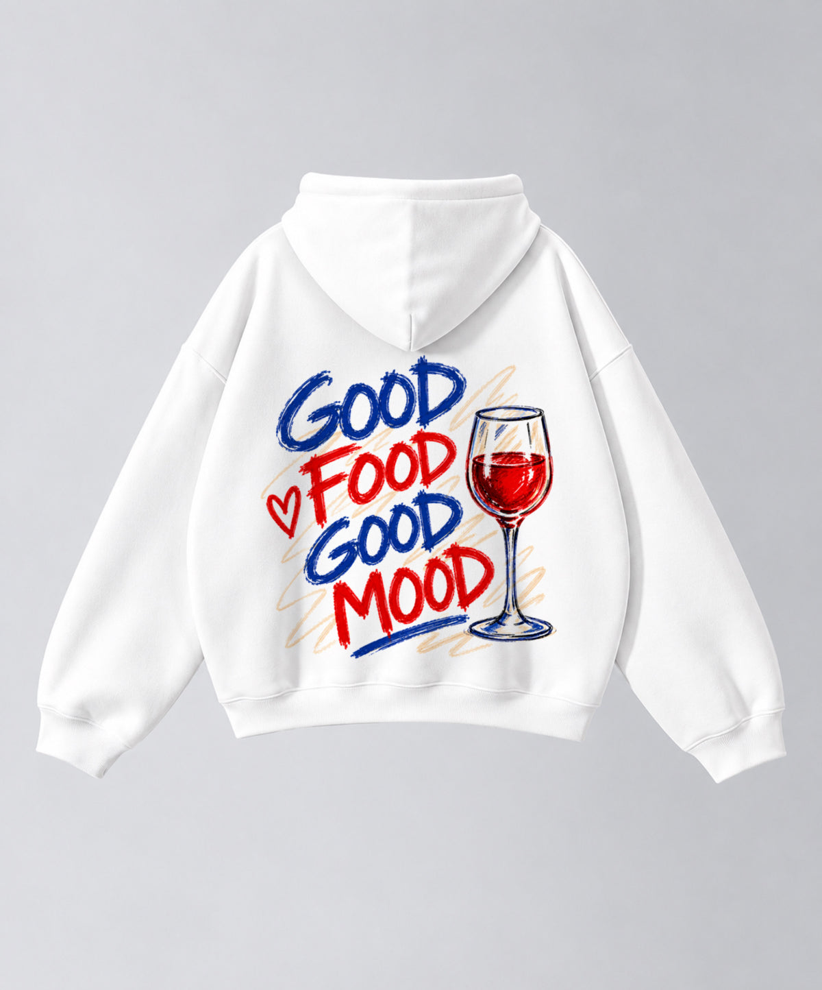 Hoodie "GOOD FOOD GOOD MOOD"